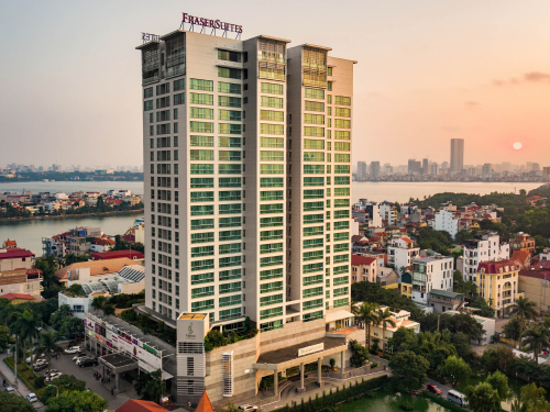 Fraser Suites Hanoi Facade Teaser
