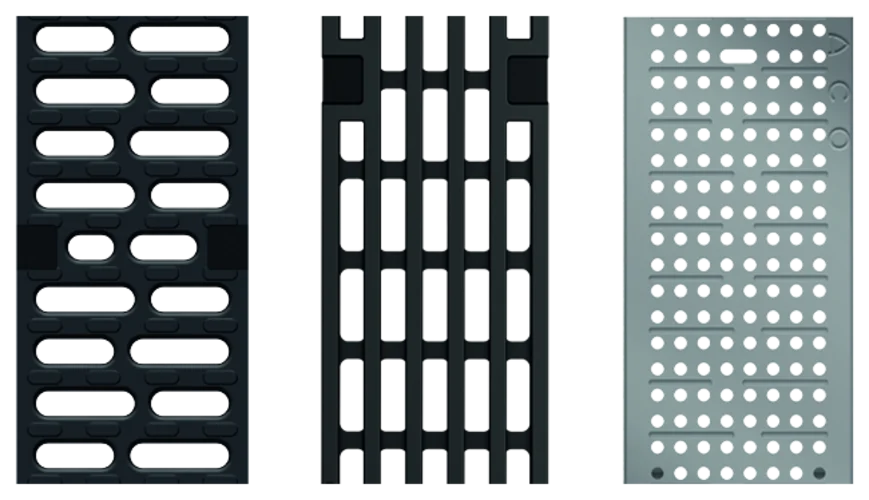 ACO Drainlock grate, NW 100, Class C 250